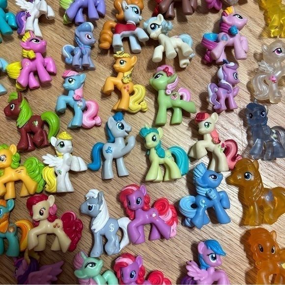 My Little Pony Miniature Lot Mashems Pinkie Pie Flutter Shy Starlight Glimmer - Picture 7 of 8